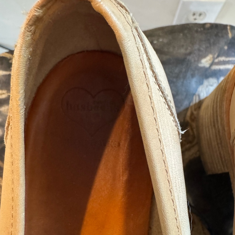 Swedish Hasbbens Tan Tassel Loafers - Picture 2 of 6